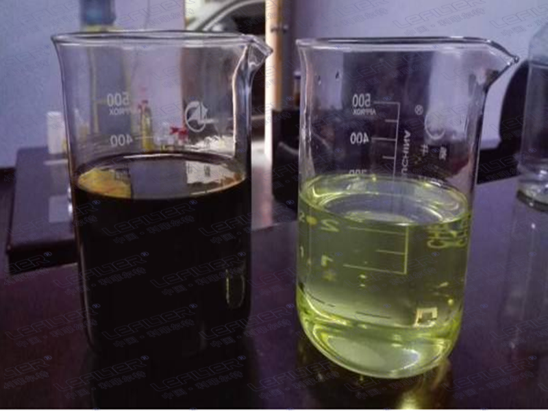輪胎油是怎么脫色除味的？